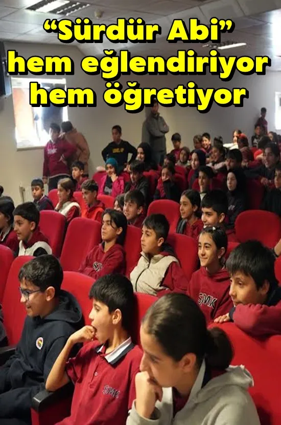 “Sürdür Abi” hem eğlendiriyor hem öğretiyor