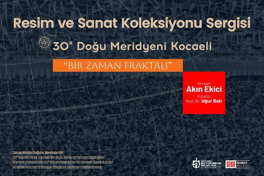 “30° Doğu Meridyeni Kocaeli” sergisi açılıyor