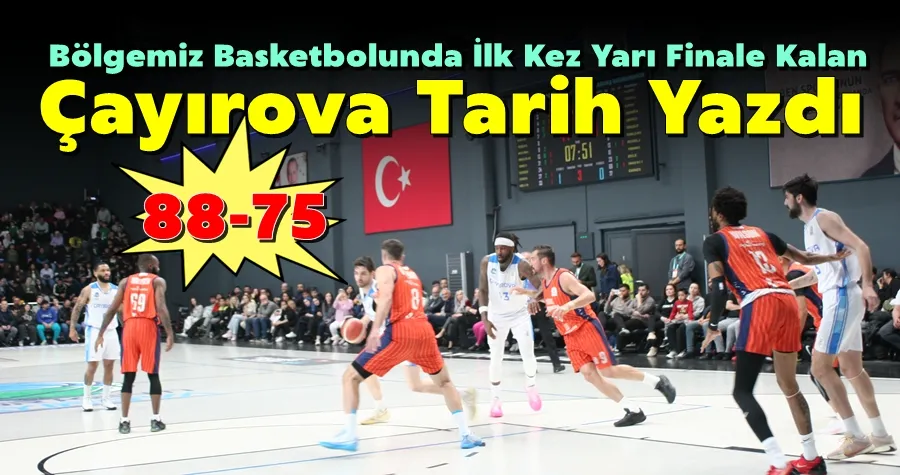 Çayırova Belediyespor Tarih Yazdı!