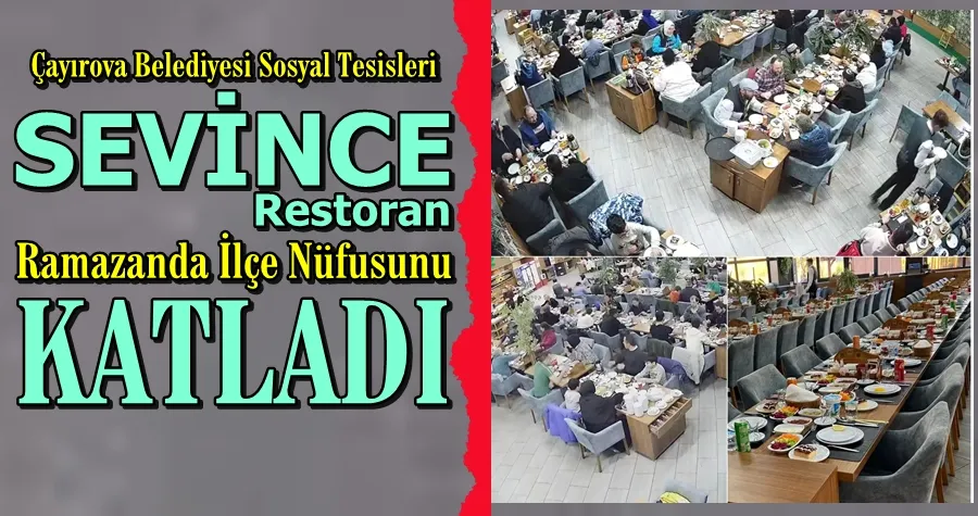 Ramazan Ayında İlçe Nüfusundan Fazla Müşteri Ağırladı