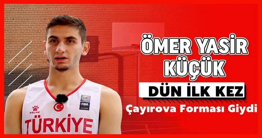 Ömer Yasir Küçük Çayırova Formasını İlk Kez Giydi