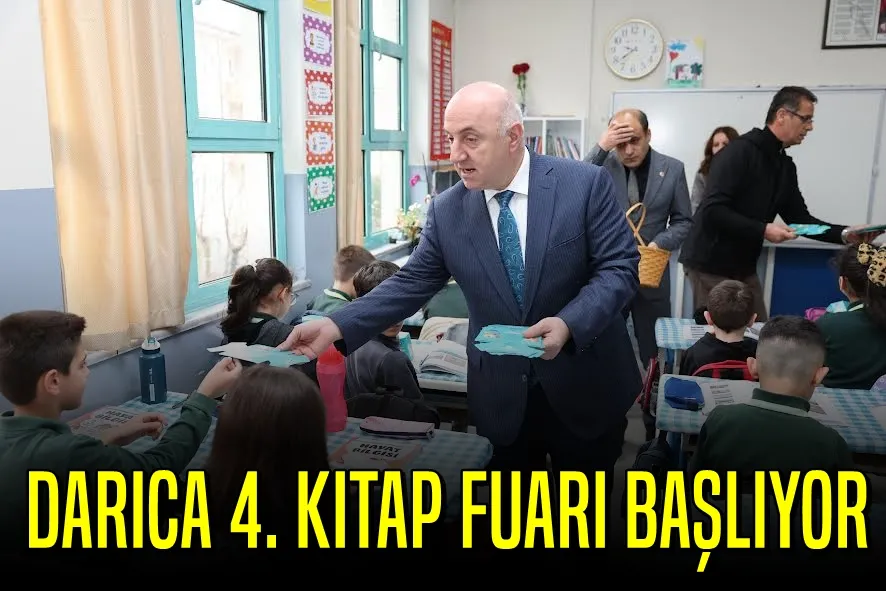 Darıca 4. Kitap Fuarı Başlıyor