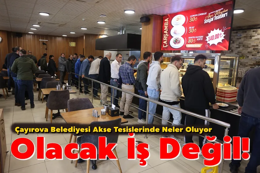 Çayırova Belediyesi Akse Tesislerinde Neler Oluyor?