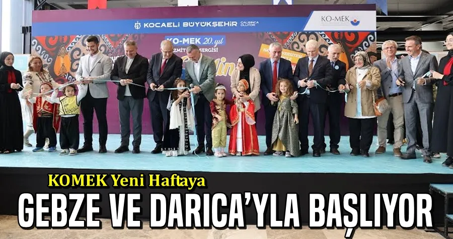 KO-MEK, yeni haftaya Gebze ve Darıca’yla başlıyor