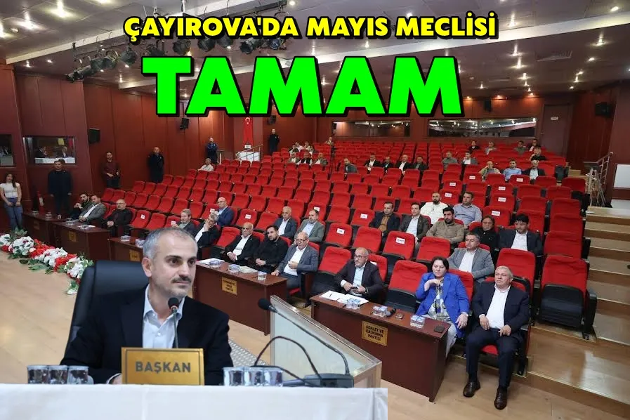 Çayırova’da Mayıs ayı meclisi tamamlandı