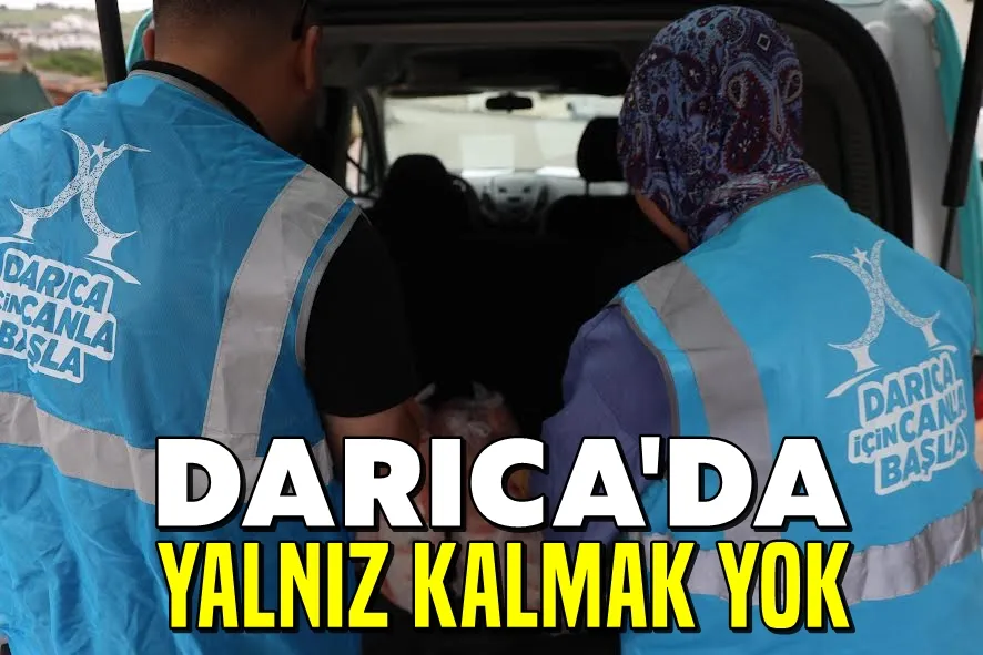 Aşevi ile Darıca’da kimse yalnız kalmıyor
