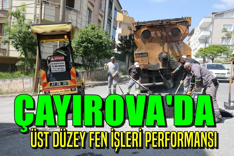Fen işleri ekiplerinden yoğun çalışma