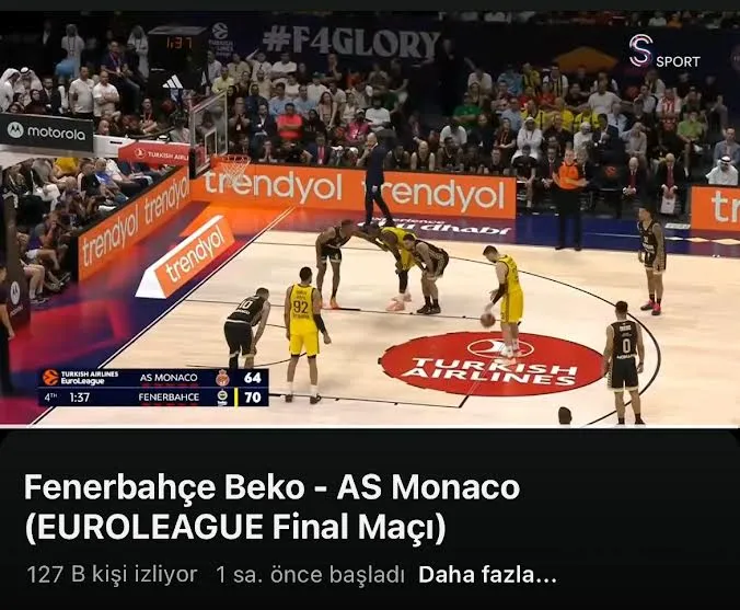 Fenerbahçe Avrupa şampiyonu oldu, yayın rekoru Kocaeli’nden geldi