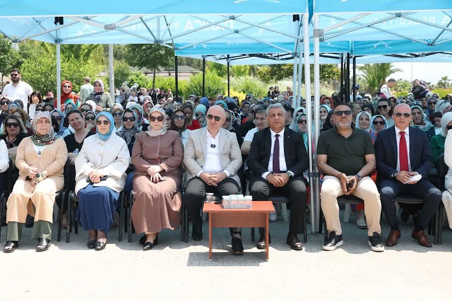Darıcalı kadınların emeği göz kamaştırdı