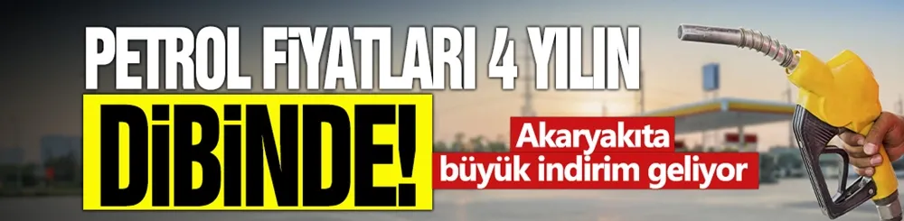 Akaryakıta büyük indirim geliyor
