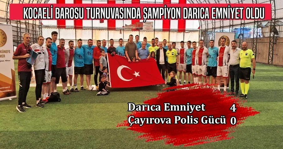 Şampiyon Darıca Emniyet