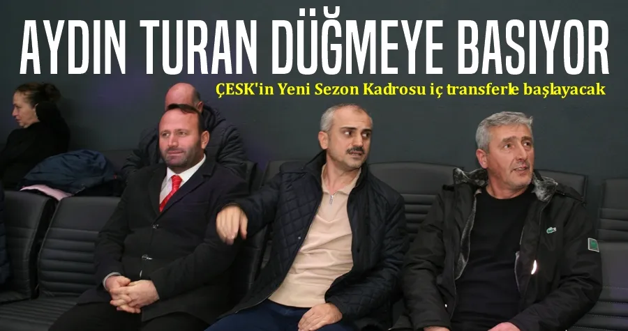 Aydın Turan Düğmeye Basıyor