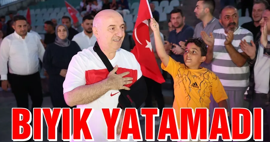 Bıyık Yatamadı!