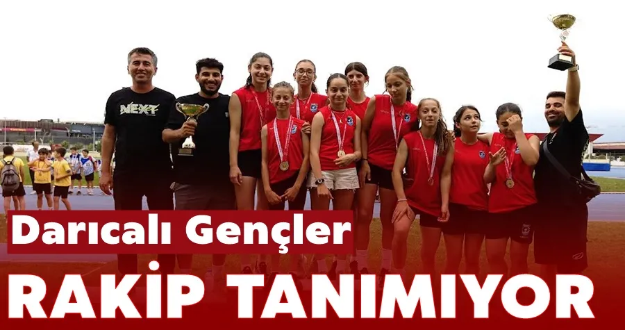 Darıcalı gençler rakip tanımıyor!