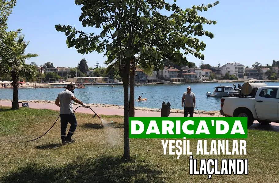 Darıca’da yeşil alanlar artık daha güvenli