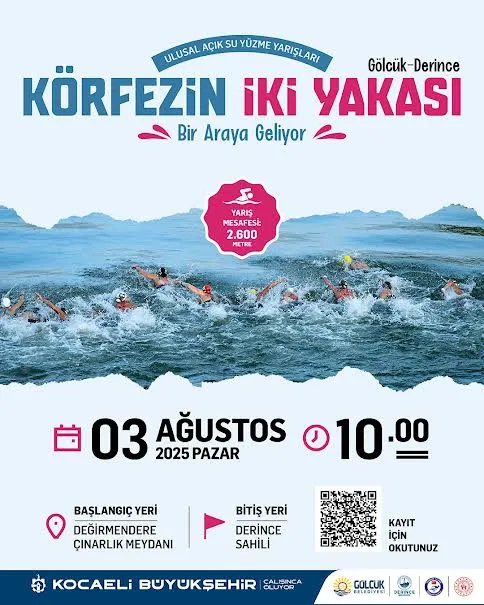 Körfezin iki yakasını kulaçlar birleştirecek