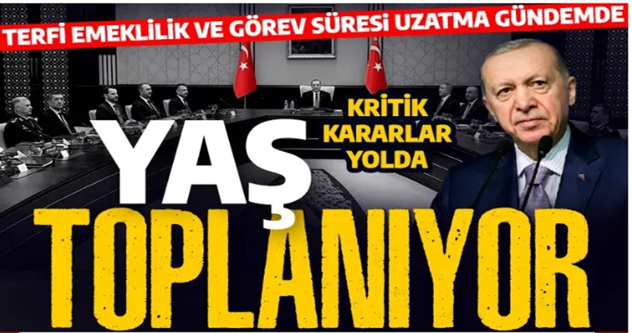 YAŞ toplanıyor: Komuta kademesinde kritik kararlar alınacak