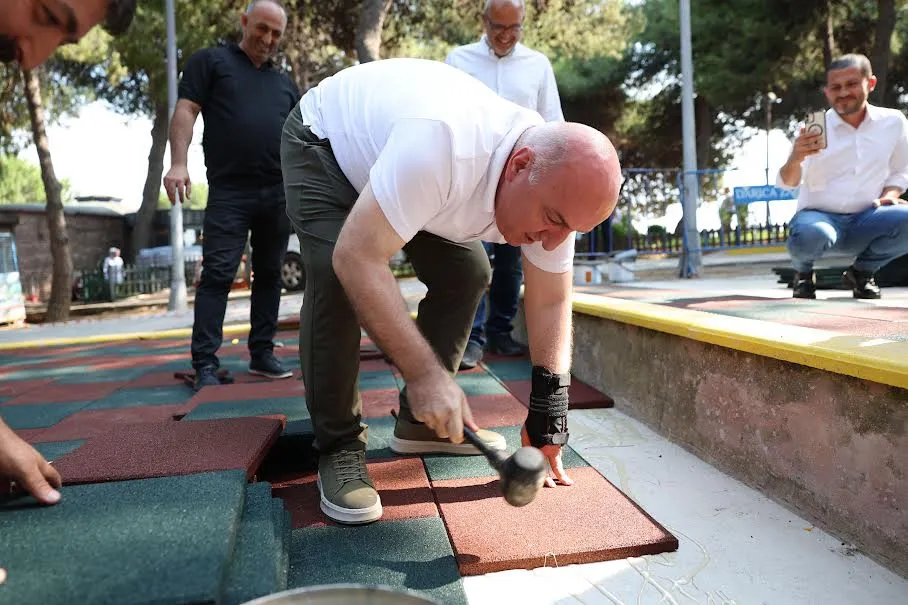 Darıca’nın parkları Başkan dokunuşuyla yenileniyor