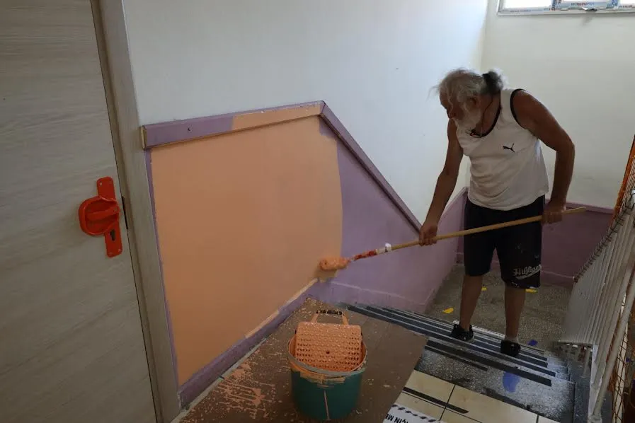 Okullara son 5 yılda 547 bin litre boya desteği