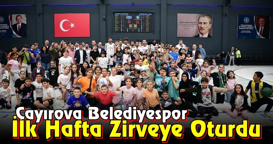 İlk Haftanın Lideri Çayırova