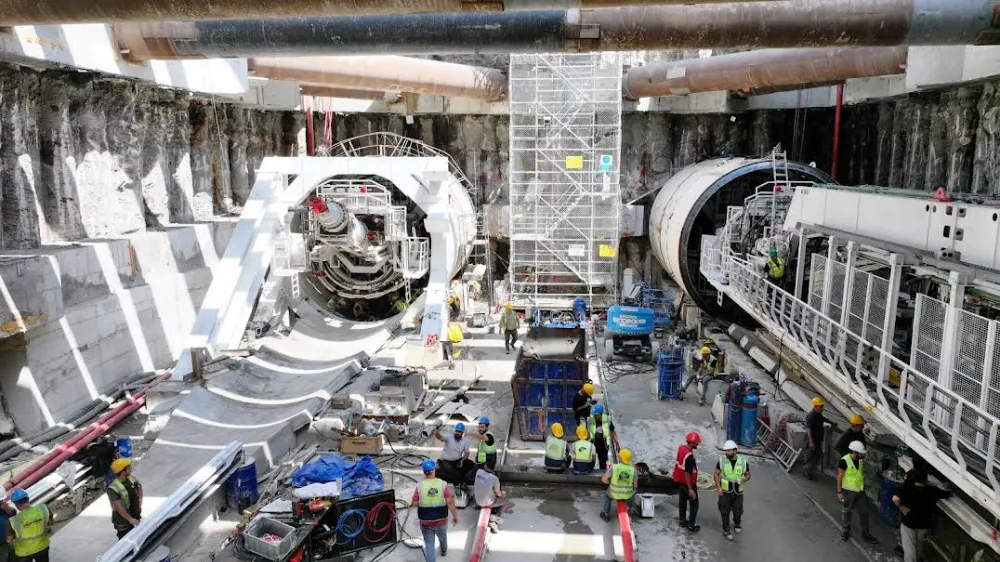 Metroda ilk tünel kazısını Bakan Uraloğlu başlatacak